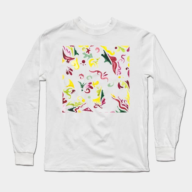 abstraction Long Sleeve T-Shirt by tetiana12.art